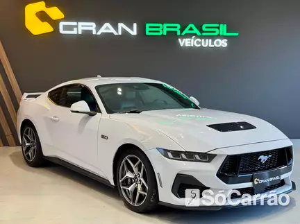 Ford MUSTANG COUPE GT 5.0 V8 466CV AT na cor Branca em Curitiba / PR - 6947292