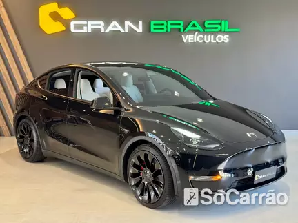 Tesla MODEL Y PERFORMANCE AWD AT na cor Preta em Curitiba / PR - 6968616