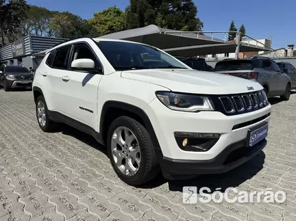 JEEP COMPASS LONGITUDE 4X2 2.0 16V AT6 na cor Branca em Curitiba / PR - 6951038