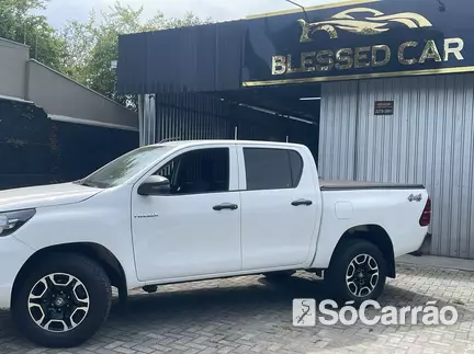 Toyota HILUX CD STD POWER PACK 4X4 2.8 204CV AT na cor Branca em Curitiba / PR - 6957492