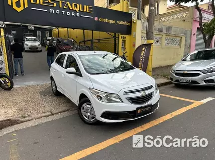 Chevrolet ONIX LT 1.0 8V SPE/4 na cor Branca em VALINHOS / SP - 6961742