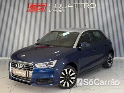 Audi A1 ATTRACTION 1.4 16V TFSI S TRONIC na cor Azul em Ponta Grossa / PR - 6952589