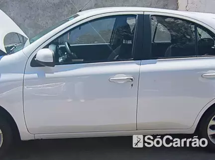 Nissan NEW MARCH SV 1.0 12V na cor Branca no Porto Alegre / RS - 6973482