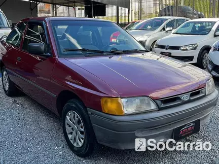 Ford ESCORT GL 1.6 MPI 8V na cor Vermelha em Colombo / PR - 7166223