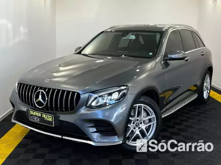 Mercedes GLC 250 2.0 16V TB 4MATIC na cor Cinza em Blumenau / SC - 6603559