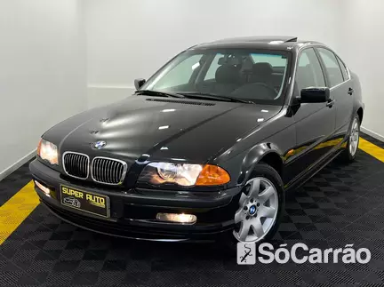 BMW 323I 2.5 24V na cor Preta em Blumenau / SC - 6665983
