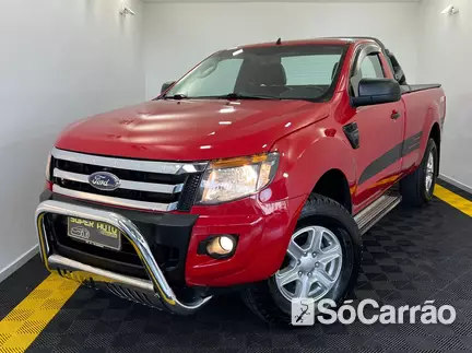 Ford RANGER CS XLS 4X2 2.5 16V na cor Vermelha em Blumenau / SC - 6667348
