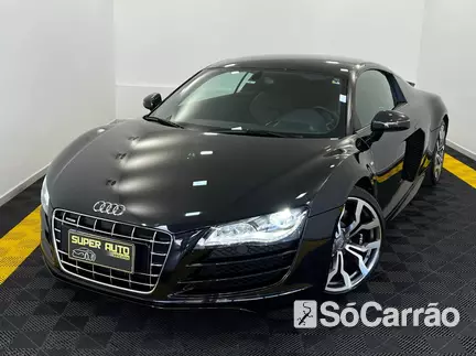 Audi R8 5.2 V10 FSI QUATTRO R TRONIC na cor Preta em Blumenau / SC - 6771548