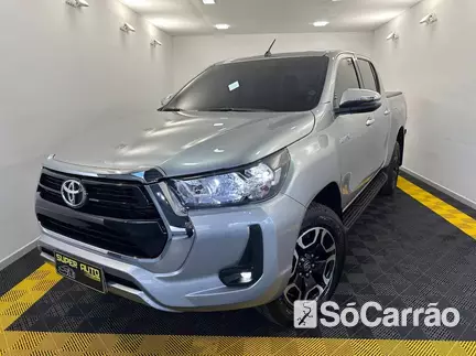 Toyota HILUX CD SRV 4X4 2.8 TB AT na cor Prata em Blumenau / SC - 7005502