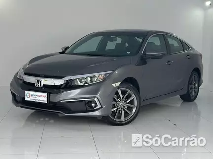 Honda CIVIC EX-L 2.0 AT na cor Cinza em Brusque / SC - 6461874