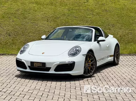 Porsche 911 TARGA 4S 3.0 PDK na cor Branca em Brusque / SC - 6760072