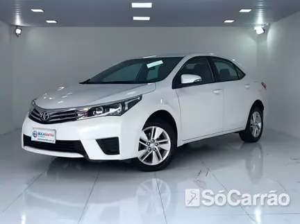Toyota COROLLA GLI 1.8 16V na cor Branca em Brusque / SC - 6776260