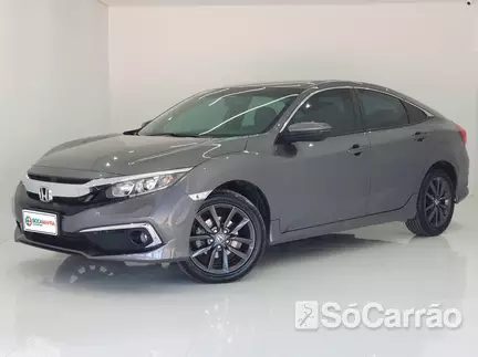 Honda CIVIC EX 1.6 16V AT na cor Cinza em Brusque / SC - 6813158