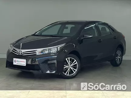 Toyota COROLLA GLI 1.8 16V na cor Preta em Brusque / SC - 6934843