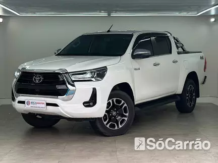 Toyota HILUX SW4 SRX 4X4 2.8 TB 5LUG AT na cor Branca em Brusque / SC - 6934912