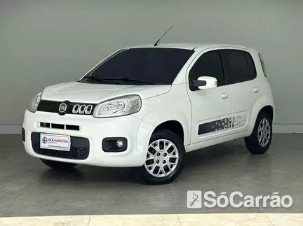 Fiat UNO EVOLUTION 1.4 8V EVO na cor Branca em Brusque / SC - 6939087