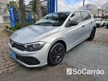 Volkswagen POLO (COMPOSITION TOUCH) 1.0 12V na cor Prata em Curitiba / PR - 6657896