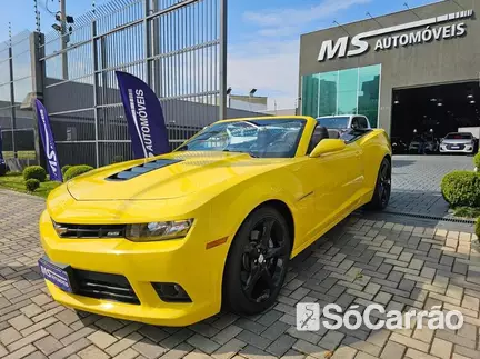 Chevrolet CAMARO CONVERSIVEL SS 6.2 V8 AT na cor Amarela em Curitiba / PR - 6825018
