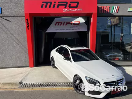 Mercedes C 300 SPORT 2.0 TB na cor Branca em Ponta Grossa / PR - 6684119