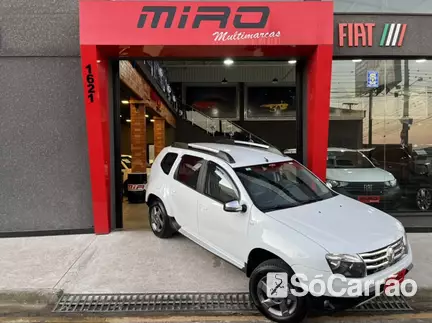 Renault DUSTER DYNAMIQUE 4X4 2.0 16V HIFLEX na cor Branca em Ponta Grossa / PR - 6780017