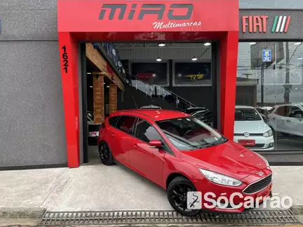 Ford FOCUS SE PLUS 2.0 16V P.SHIFT FLEXONE na cor Vermelha em Ponta Grossa / PR - 6959381