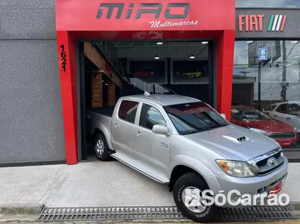 Toyota HILUX CD SRV 4X4 3.0 TB-IC 16V MT na cor Prata em Ponta Grossa / PR - 6978527