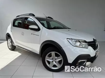 Renault SANDERO STEPWAY 1.6 16V HIFLEX na cor Branca em Campo Largo / PR - 6505359