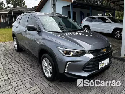 Chevrolet TRACKER 1.0 TURBO 12V AT na cor Cinza em Campo Largo / PR - 6778254