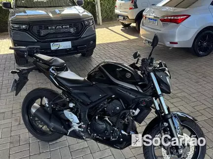 Yamaha MT-03 321 ABS na cor Preta em Campo Largo / PR - 6832924