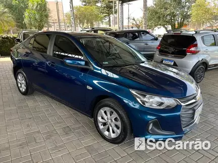 Chevrolet ONIX PLUS LTZ 1.0 TB 12V AT6 na cor Azul em Campo Largo / PR - 6901084