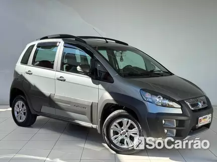 Fiat IDEA ADVENTURE 1.8 16V na cor Cinza em Campo Largo / PR - 6911436
