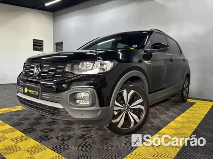 Volkswagen T-CROSS COMFORTLINE 200 1.0 TSI AT na cor Branca em Campo Largo / PR - 6807183