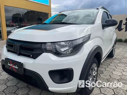 Fiat MOBI TREKKING 1.0 8V na cor Branca em Contenda / PR - 6491796