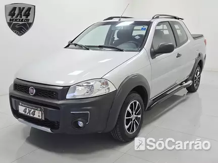 Fiat STRADA CS WORKING 1.4 8V na cor Prata em São José / SC - 6738869