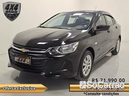 Chevrolet ONIX PLUS 1.0 TB 12V AT6 na cor Preta em São José / SC - 6776635