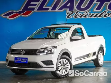 Volkswagen SAVEIRO CS ROBUST G6 1.6 8V na cor Branca em Fazenda Rio Grande / PR - 6681887