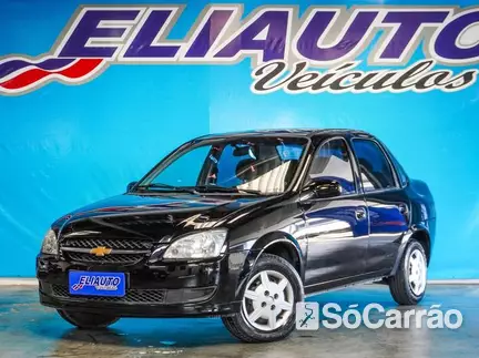 Chevrolet CLASSIC LS 1.0 8V na cor Preta em Fazenda Rio Grande / PR - 6774945