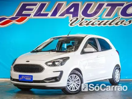 Ford KA SE 1.0 12V na cor Branca em Fazenda Rio Grande / PR - 6909385