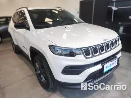 JEEP COMPASS SPORT 4X2 1.3 T270 TB AT6 na cor Branca em Curitiba / PR - 6914587