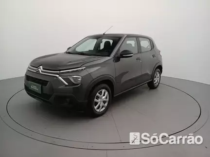 Citroen C3 C3 FEEL 1.0 MT FLEX na cor Cinza em Curitiba / PR - 6765449