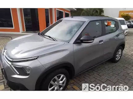 Citroen C3 C3 FEEL 1.0 MT FLEX na cor Cinza em Curitiba / PR - 6765461
