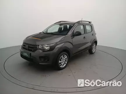 Fiat MOBI TREKKING(MULTIMIDIA) 1.0 8V na cor Prata em Curitiba / PR - 6955074