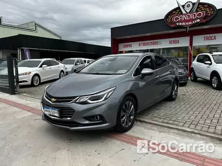 Chevrolet CRUZE LTZ 1.4 TURBO AT na cor Cinza em Joinville / SC - 6721447