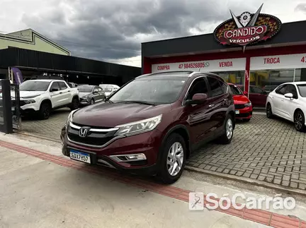 Honda CR-V EXL 4WD 2.0 16V AT na cor Vermelha em Joinville / SC - 6721456