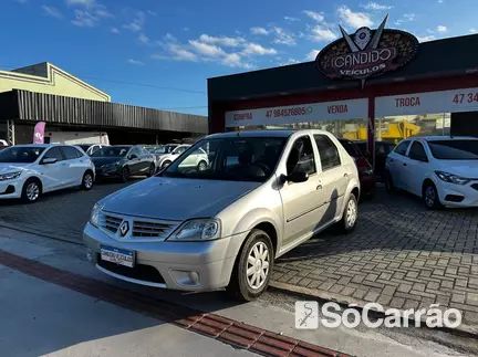 Renault LOGAN EXPRESSION UP 1.0 16V HIFLEX na cor Prata em Joinville / SC - 6721529