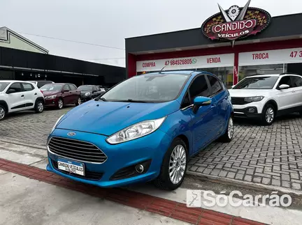 Ford FIESTA 1.6 8V na cor Azul em Joinville / SC - 6755895