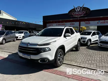 Fiat TORO FREEDOM OPEN EDITION PLUS 1.8 16V AT6 na cor Branca em Joinville / SC - 6793573