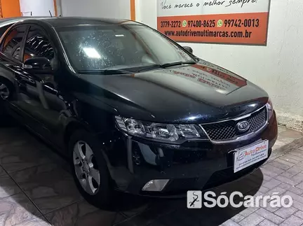 KIA CERATO EX 1.6 16V AT na cor Preta em Curitiba / PR - 6821960