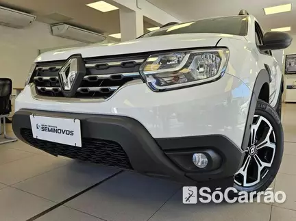 Renault DUSTER ICONIC 1.6 16V SCE CVT X-TRONIC na cor Branca em Curitiba / PR - 6704647