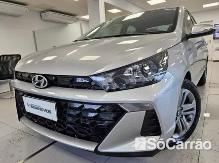 Hyundai HB20S COMFORT PLUS 1.0 TB 12V na cor Prata em Curitiba / PR - 6962470